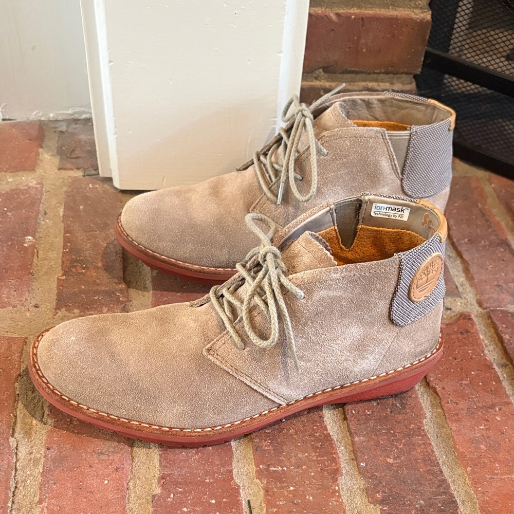 Timberland Tan Suede Men's Boots 7.5